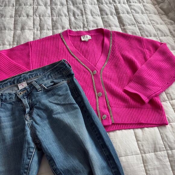 Lucky Brand Sweet N Low Bootcut Jeans Size 12 31 - Picture 3 of 10